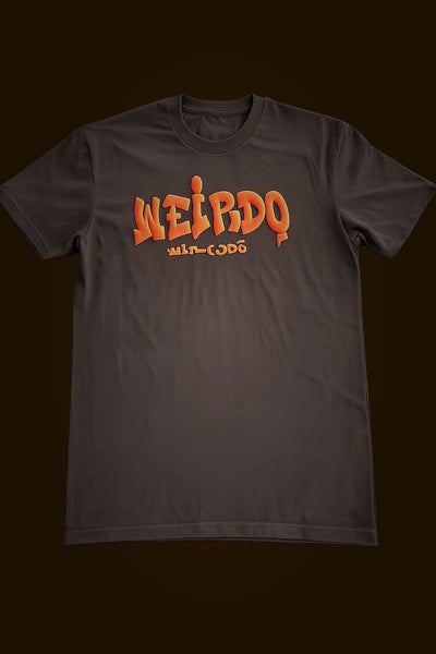 Weirdo Definition - Brown Tee