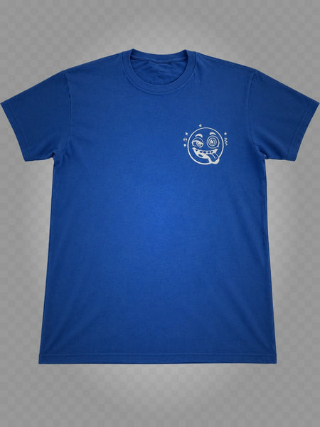 Weirdo Face - Blue Tee